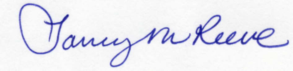 Tammy Reeve Signature